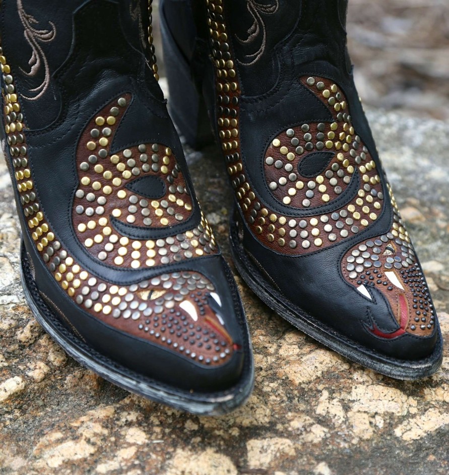 Old Gringo * | Old Gringo Boots Best-Selling Old Gringo Snake Zipper L1177-1