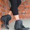 Junk Gypsy By Lane * | Junk Gypsy By Lane Boots Best Price Junk Gypsy By Lane Spitfire Black Jg0007B