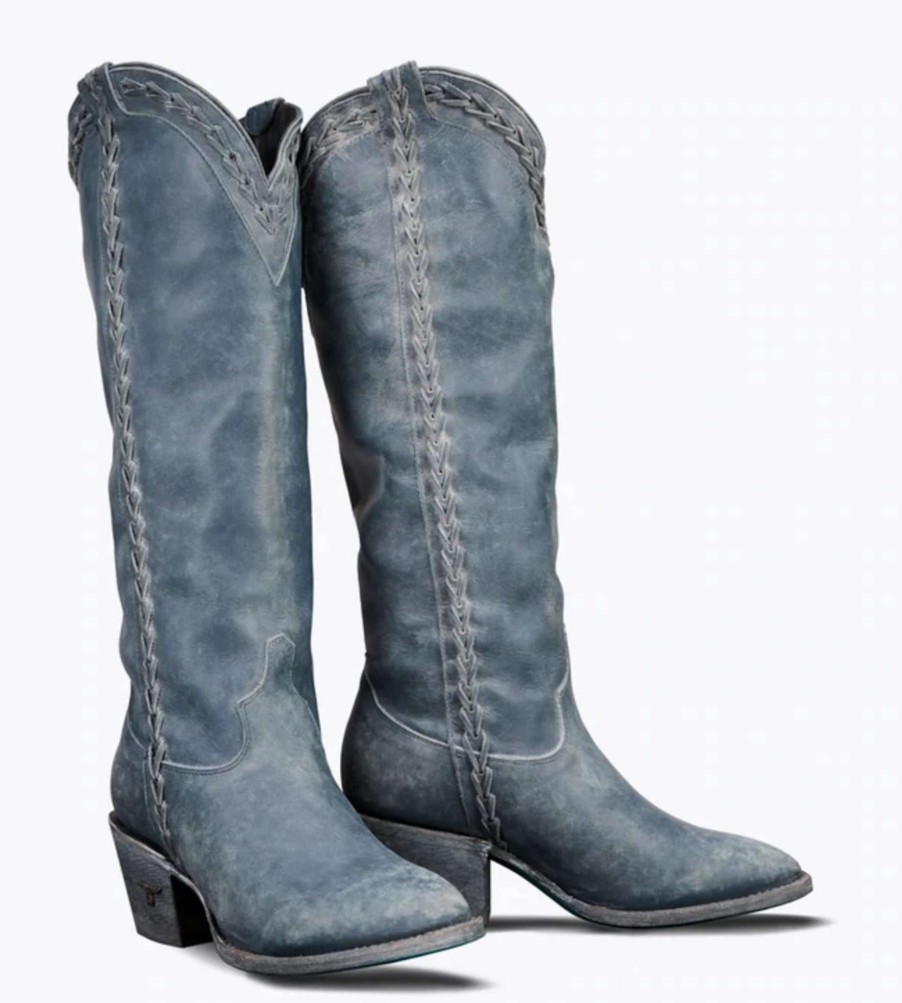 Lane * | Lane Boots Original Lane Everyday Emma Distressed Midnight Blue Lb0471E