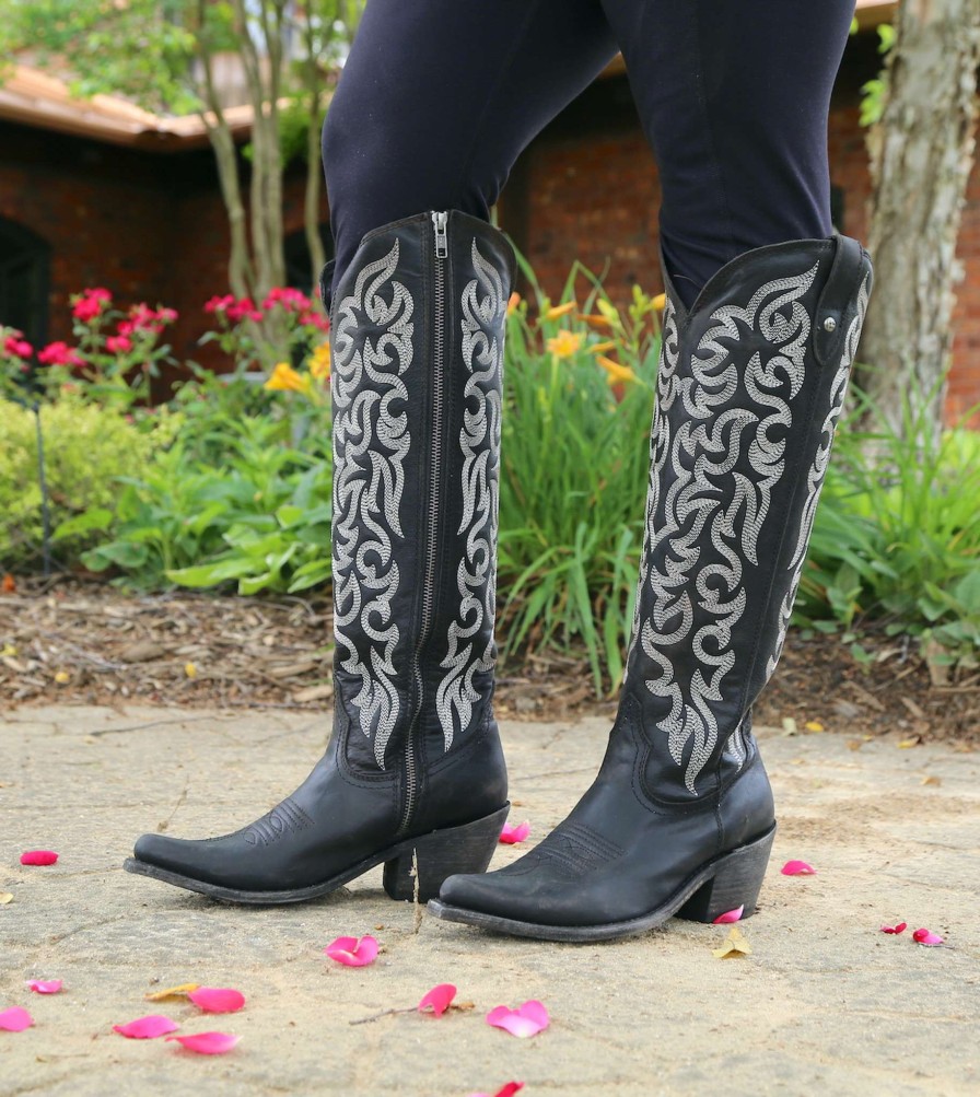 Liberty Black * | Liberty Black Boots Hot Sale Liberty Black Allie Mossil Black Lb712988