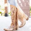 Junk Gypsy By Lane * | Junk Gypsy By Lane Boots Original Junk Gypsy By Lane Wallflower Boot Shadow Bone Jg0070C