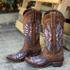 Lane * | Lane Boots Discount Online Lane Old Glory Burnt Caramel Lb0414D