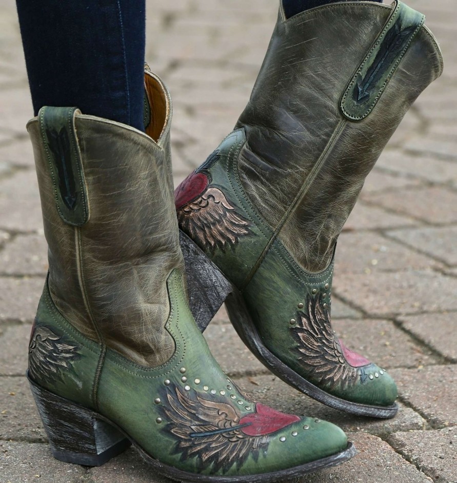 Old Gringo * | Old Gringo Boots Quick Delivery Old Gringo Cupido Green L756-1