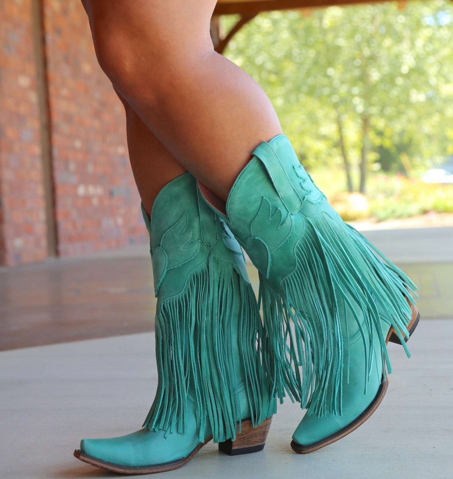 Junk Gypsy By Lane * | Junk Gypsy By Lane Boots Promotions Junk Gypsy By Lane Dreamer Turquoise Jg0004D