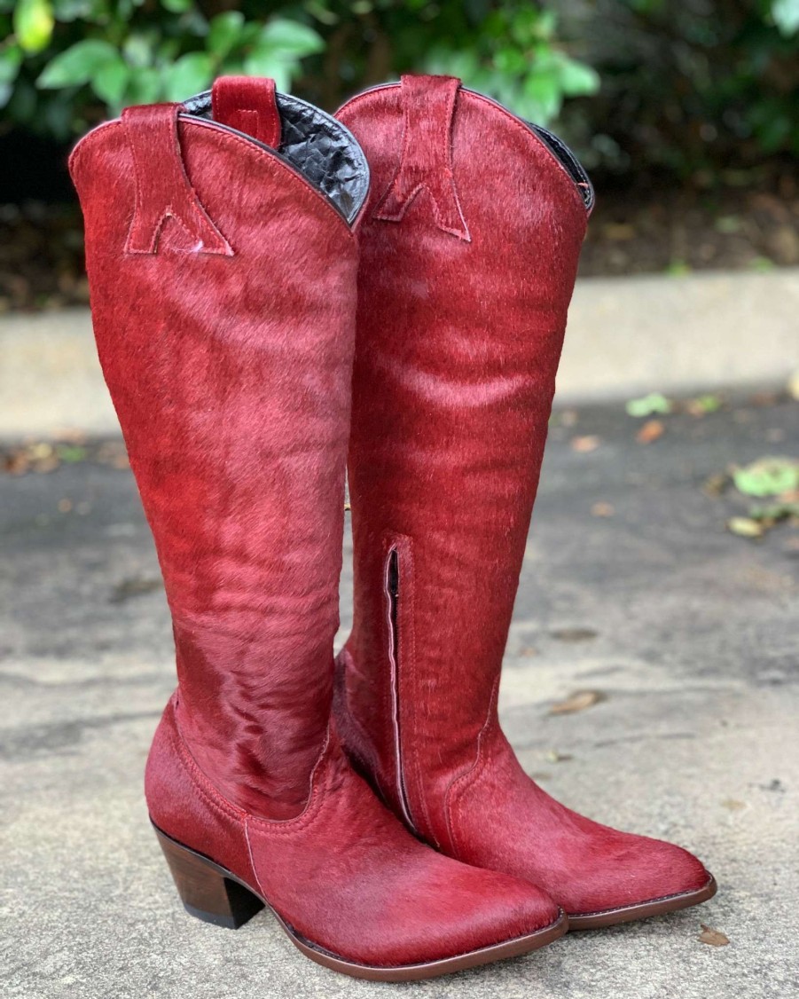 Old Gringo * | Old Gringo Boots Original Old Gringo Mayra Plain Red Hair On L1299-3