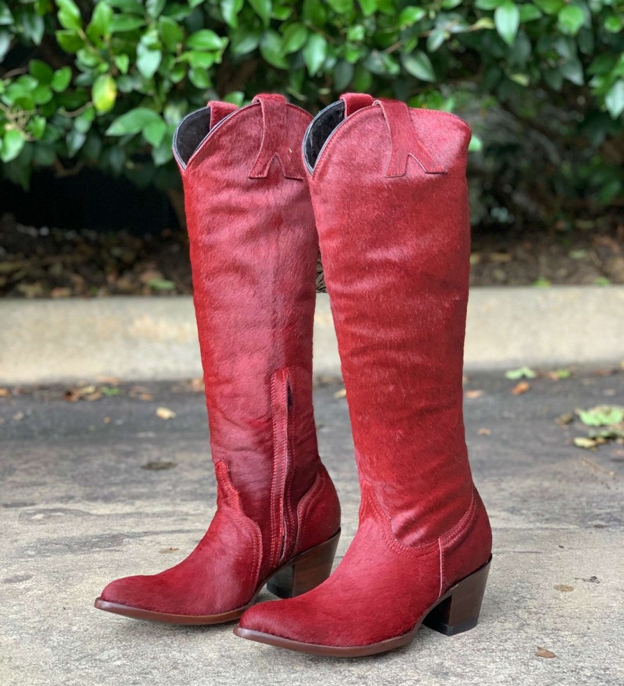 Old Gringo * | Old Gringo Boots Original Old Gringo Mayra Plain Red Hair On L1299-3