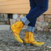 Old Gringo * | Old Gringo Boots Discounts Old Gringo Sozey Bootie Sunshine Yellow L3447-2