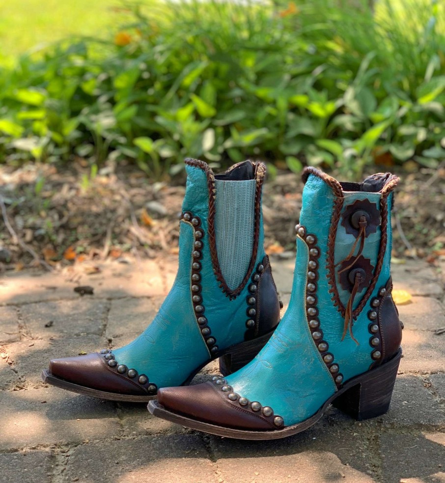 Double D Ranch * | Best-Selling Double D By Old Gringo Stockyards Turquoise Ddbl047-2