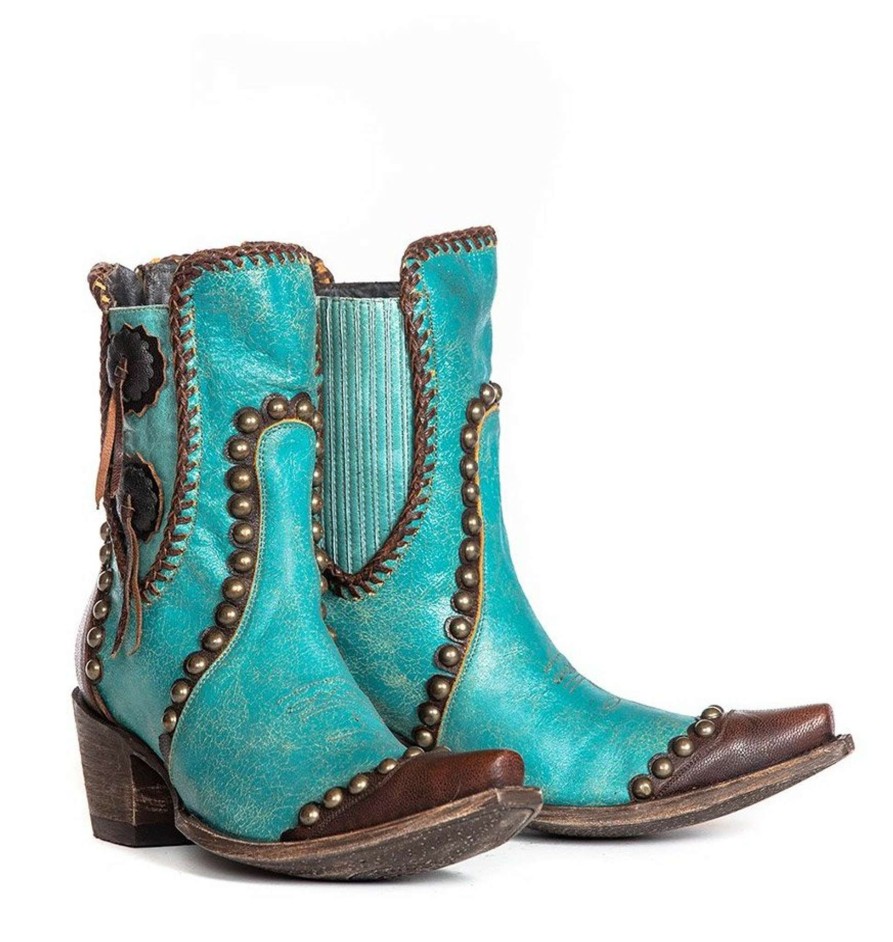 Double D Ranch * | Best-Selling Double D By Old Gringo Stockyards Turquoise Ddbl047-2