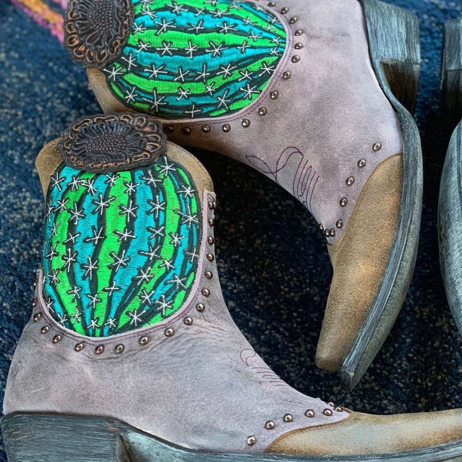 Old Gringo * | Old Gringo Boots Typical Style Old Gringo Barrel Cactus Pink Bl3366-2