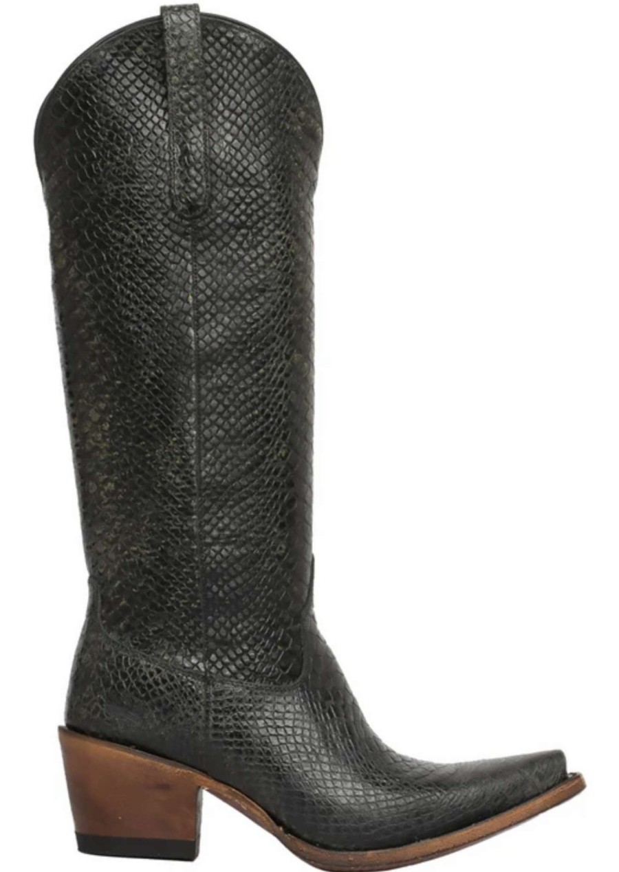 Junk Gypsy By Lane * | Junk Gypsy By Lane Boots Typical Style Junk Gypsy By Lane Desert Highway Black Mamba Jg0064C