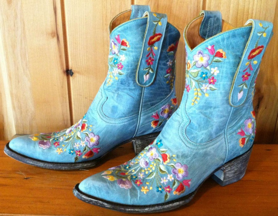 Old Gringo * | Old Gringo Boots Original Old Gringo Sora Aqua Blue