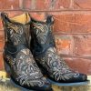 Old Gringo * | Old Gringo Boots Cut Price Old Gringo Dulce Calavera Rustic Beige Black Bl3233-1