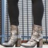 Old Gringo * | Old Gringo Boots Best Price Old Gringo Addison Metallic Gold Bl3340-1