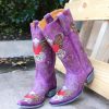 Old Gringo * | Old Gringo Boots Wholesale Old Gringo Grace Purple L639-10