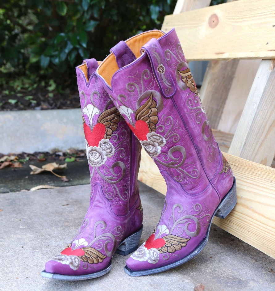 Old Gringo * | Old Gringo Boots Wholesale Old Gringo Grace Purple L639-10