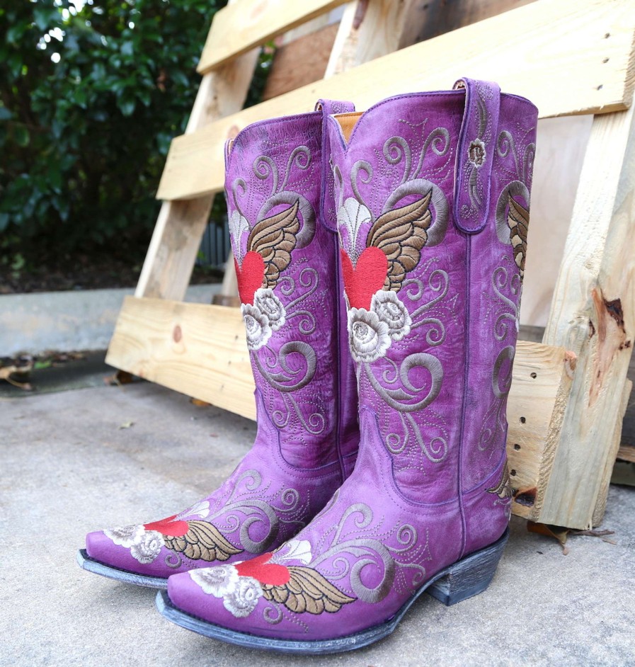 Old Gringo * | Old Gringo Boots Wholesale Old Gringo Grace Purple L639-10