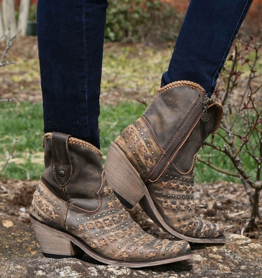 Liberty Black * | Liberty Black Boots Typical Style Liberty Black Vintage Canela Boots Lb711222