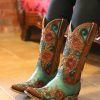 Old Gringo * | Old Gringo Boots Online Sales Old Gringo Abelina Turquoise L2408-4