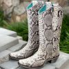 Corral * | Corral Boots Fire Sale Corral Natural Python A3798