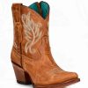 Corral * | Corral Boots Promotions Corral Golden Embroidery Ankle Boot A4218