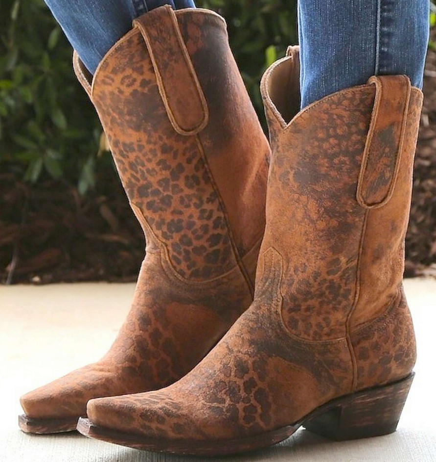 Old Gringo * | Old Gringo Boots Gift Selection Old Gringo Leopardito Ocre Boots