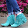 Junk Gypsy By Lane * | Junk Gypsy By Lane Boots Discount Online Junk Gypsy By Lane Spitfire Turquoise Jg0007D