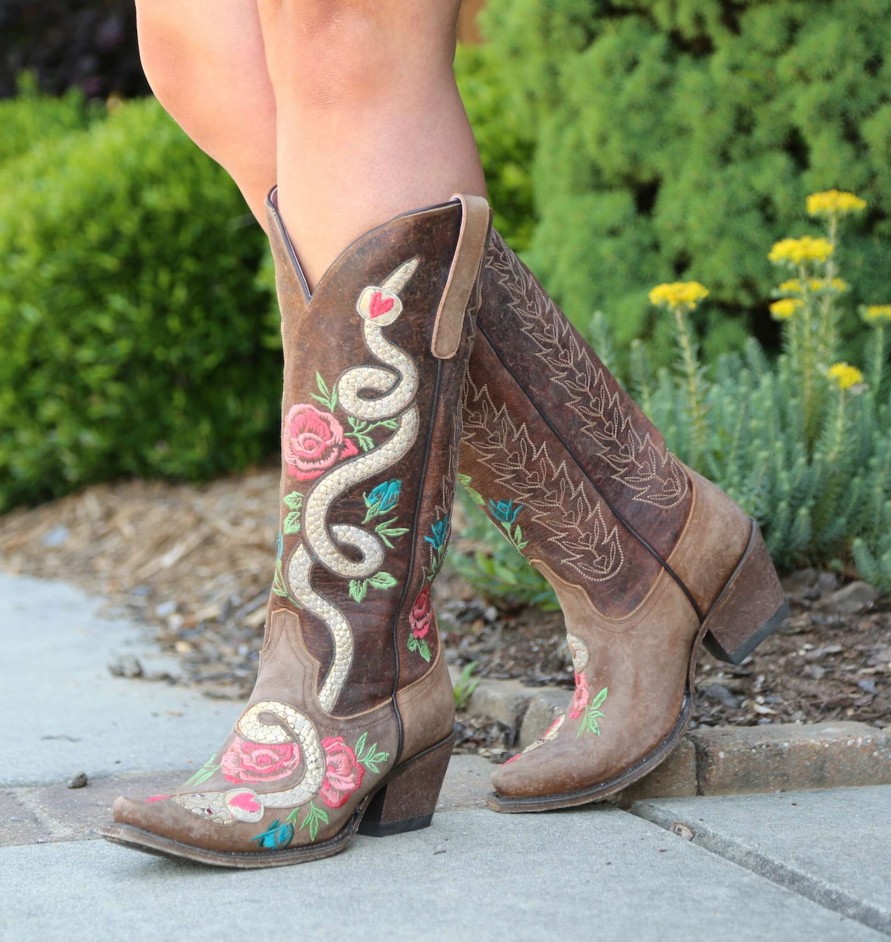 Junk Gypsy By Lane * | Junk Gypsy By Lane Boots Discount Online Junk Gypsy By Lane Charmer Brown Jg0054A