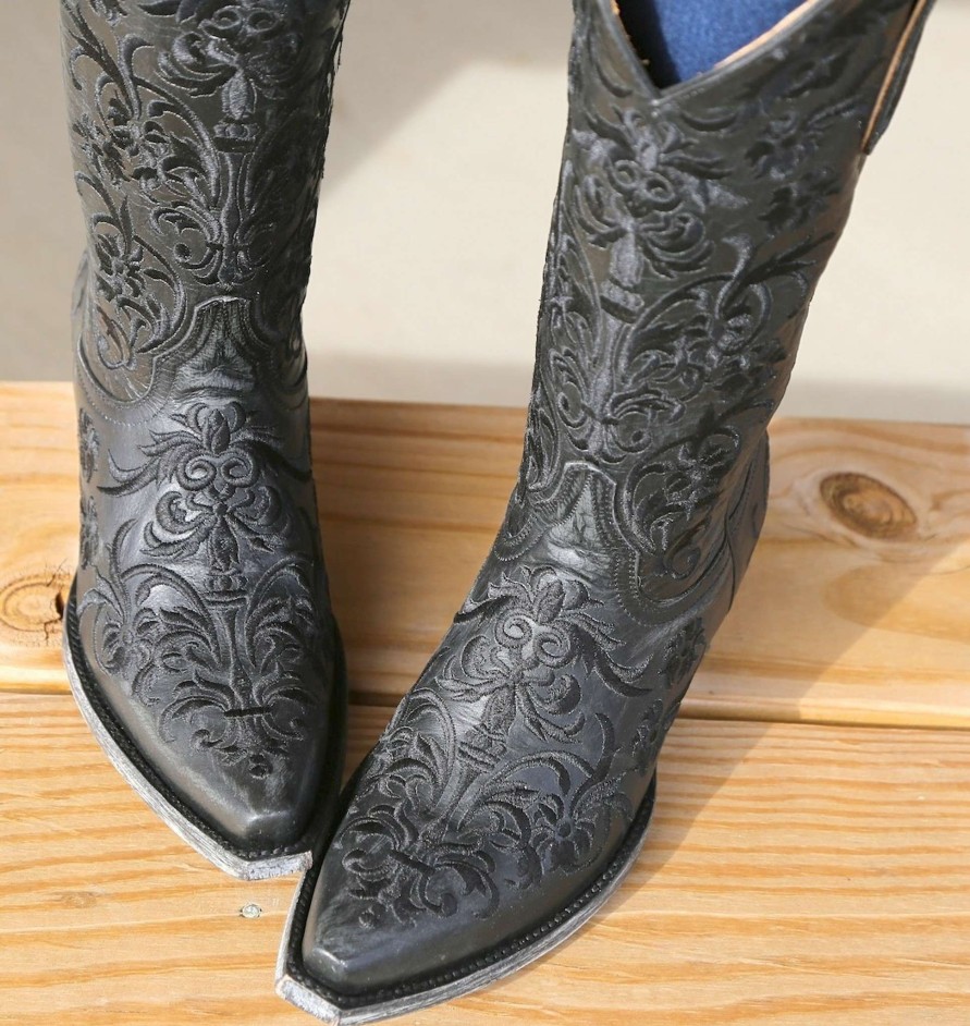 Old Gringo * | Old Gringo Boots Typical Style Old Gringo Clarise Black Boots L1266-5