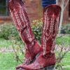 Old Gringo * | Old Gringo Boots Official Old Gringo Mayra Red Boots L1213-1