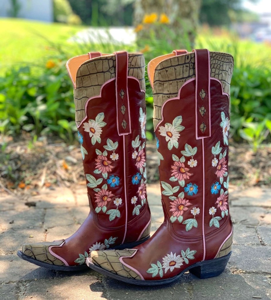 Old Gringo * | Old Gringo Boots Best-Selling Old Gringo Stagecoach Sangria L3345-1