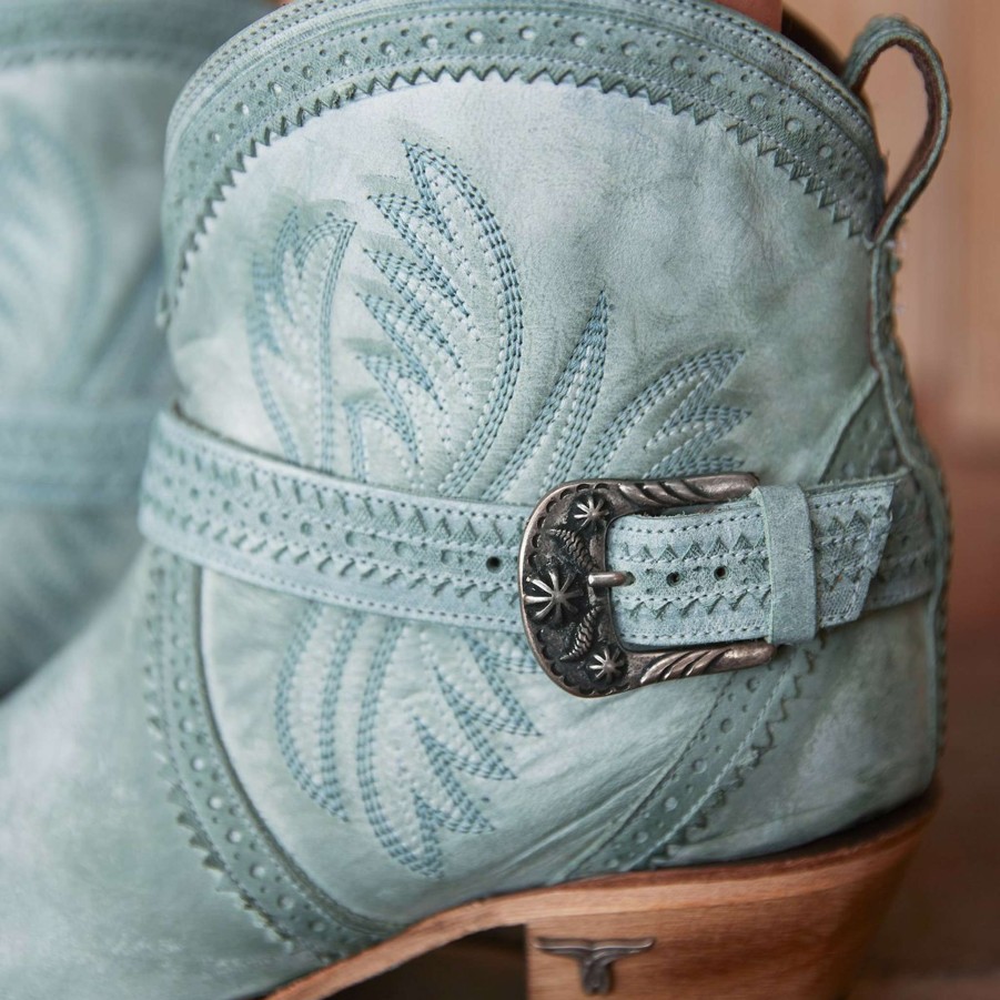 Lane * | Lane Boots Fire Sale Lane Ballyhoo Bootie Turquoise Lb0419D