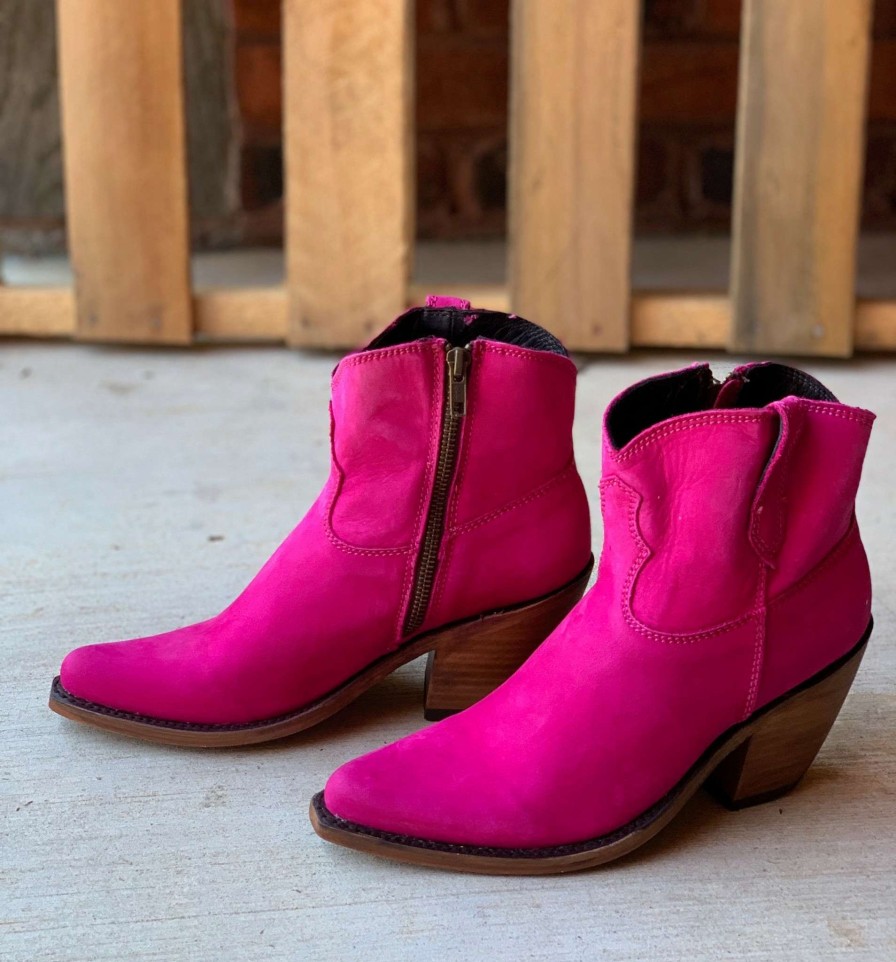 Liberty Black * | Liberty Black Boots Original Liberty Black Brandy Bootie Fuchsia Lb713416