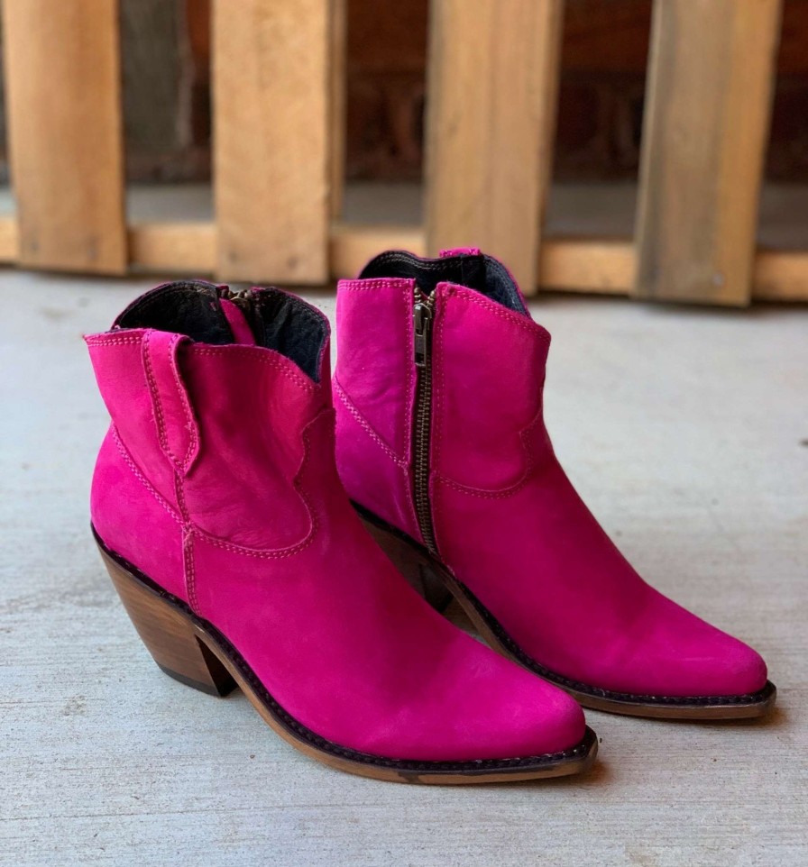 Liberty Black * | Liberty Black Boots Original Liberty Black Brandy Bootie Fuchsia Lb713416