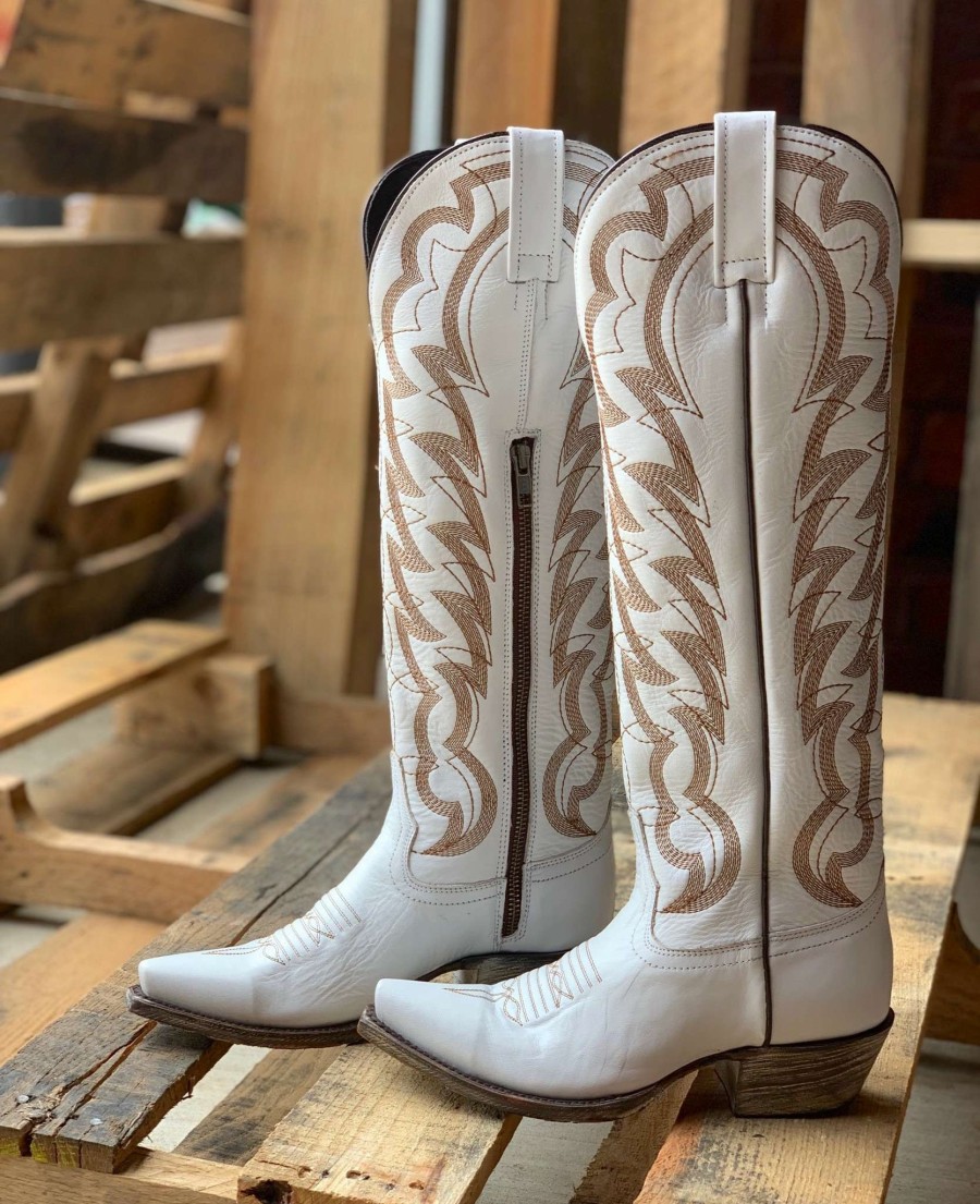 Liberty Black * | Liberty Black Boots Attractive Liberty Black Tennessee Whiskey Boot Blanco Slmaf056