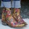 Old Gringo * | Old Gringo Boots Gift Selection Old Gringo Taos Fiesta Gold Bl3445-1