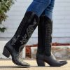 Junk Gypsy By Lane * | Junk Gypsy By Lane Boots Typical Style Junk Gypsy By Lane Charmer Black Suede Jg0054C