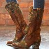 Old Gringo * | Old Gringo Boots Large Choice Old Gringo Sora Brass Teal Boot