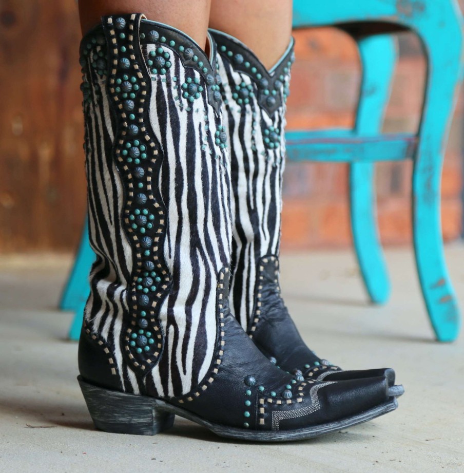 Old Gringo * | Old Gringo Boots Official Old Gringo Cheryl Black L3195-6