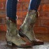 Old Gringo * | Old Gringo Boots Hot Sell Old Gringo Villa Turquoise Cowgirl Boot