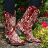 Old Gringo * | Old Gringo Boots Cut Price Old Gringo Klak Red L1300-5