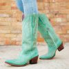 Junk Gypsy By Lane * | Junk Gypsy By Lane Boots Gift Selection Junk Gypsy By Lane Nighthawk Boot Taos Turquoise Jg0058C