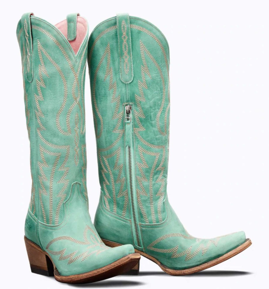 Junk Gypsy By Lane * | Junk Gypsy By Lane Boots Gift Selection Junk Gypsy By Lane Nighthawk Boot Taos Turquoise Jg0058C