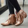 Junk Gypsy By Lane * | Junk Gypsy By Lane Boots Fire Sale Junk Gypsy By Lane Spitfire Rose Gold Metallic Jg0007K