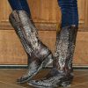 Old Gringo * | Old Gringo Boots Attractive Old Gringo Eagle Crystal Swarovski