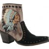 Old Gringo * | Yippee Ki Yay By Old Gringo Best-Selling Yippee By Old Gringo Mabell Burnished Black Ybl452-2