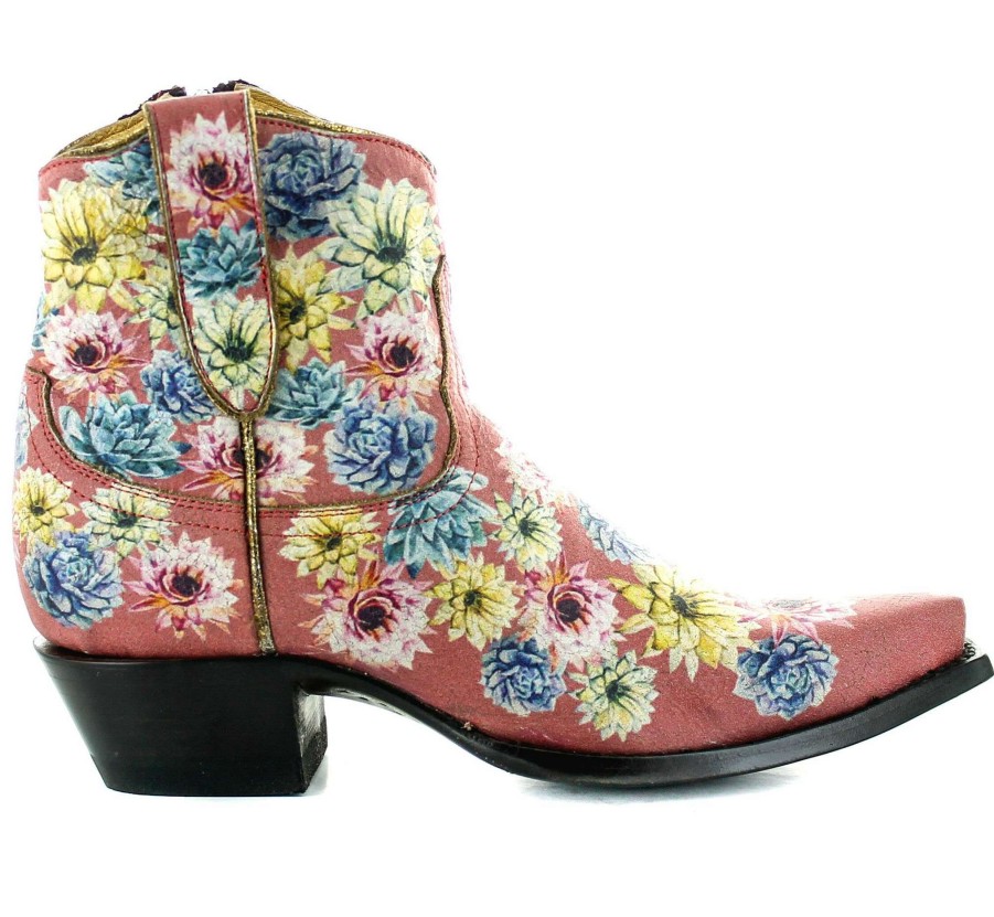 Old Gringo * | Yippee Ki Yay By Old Gringo Online Sales Yippee By Old Gringo Saguaro Flower Crackled Rose Ybl408-2