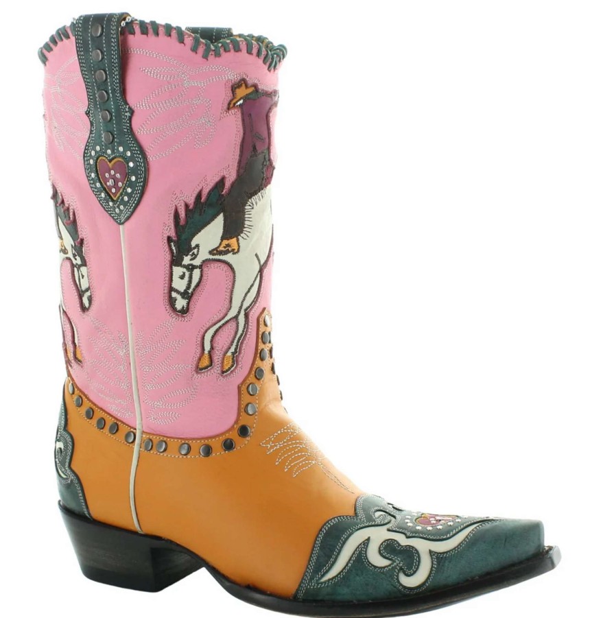 Double D Ranch * | Discount Online Double D By Old Gringo Bronc Buster Pink Butter Ddl1030-1