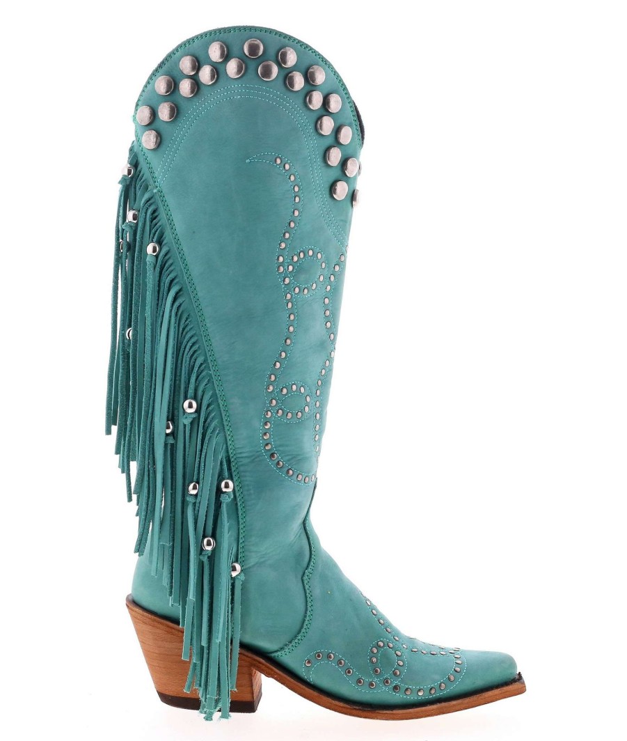 Liberty Black * | Liberty Black Boots Best-Selling Liberty Black Lizzie Turquoise Lb7129172