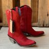 Liberty Black * | Liberty Black Boots Wholesale Liberty Black Ruby Rojo Red Boot Lb711219